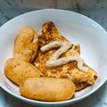 El cooksnap de Catalina Bobadilla Delgado cuando hizo Caribañolas o carimañolas de queso.