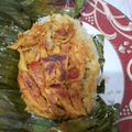 Cooksnap dari Natalia Natz untuk resep Nasi bakar ayam teri endess