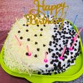 Cooksnap dari Yan Iko untuk resep Birthday Cake (Base cake brownies kukus Ny Liem)