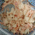 El cooksnap de Viviana Zavala cuando hizo Ensalada de coliflor.