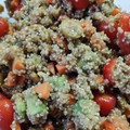 El cooksnap de Camilo Restrepo cuando hizo Ensalada de quinoa roja súper rápida y fresquita!.