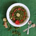 Ankita Tank Parmar's cooksnap of when they made હરિયાળી પુલાવ.