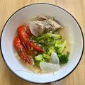 Cooksnap của Phạm Hương khi họ làm theo món Nui sườn heo