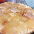 El cooksnap de Carolina cuando hizo Torta de manzana invertida.