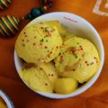 Parul Manish Jain का कुकस्नैप जब उन्होंने मैंगो आइसक्रीम रोल (mango ice cream roll recipe in Hindi) बनाया था।