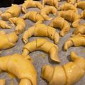 El cooksnap de Sofi Arrambide cuando hizo Medialunas dulce de manteca (Mv).