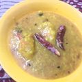 Geeta Khurana's cooksnap of when they made Arhar daal.