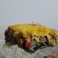 El cooksnap de Fiorella Delfino Presa cuando hizo Lasaña de berenjena, con queso, tomate, parmesano y salsa blanca.