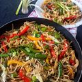 Madhvi Dwivedi का कुकस्नैप जब उन्होंने हक्का नूडल्स (Hakka Noodles recipe in hindi) बनाया था।