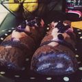 Nóra Uusikoski Cooksnap-ja, amikor elkészítette a(z) Nutellás-mézeskalácsfűszeres piskótatekercs receptet.