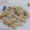 El cooksnap de Carmen Sardinero Francos cuando hizo Paccheri a la crema de Gorgonzola con Champiñones.