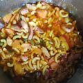 El cooksnap de Elisa Ramirez cuando hizo Fideuá de pollo en Thermomix.