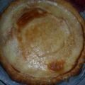 Holly's cooksnap of when they made Amish bakery custard pie.