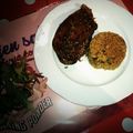 El cooksnap de Zaida TC @alquimiasfood cuando hizo Pato crujiente con arroz thai.