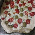 El cooksnap de Almendra Donato cuando hizo Focaccia con harina para pizza.