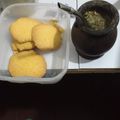 El cooksnap de Ricardo Peterseim cuando hizo Galletitas de polenta (apta celiacos).