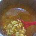 El cooksnap de Michelle McFly cuando hizo Sopa de habas.