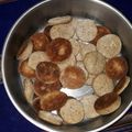 El cooksnap de Paula Curi cuando hizo Galletas integrales.
