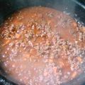 El cooksnap de Carolina Garzon cuando hizo Salsa bolognesa.