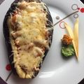 El cooksnap de María Muñoz cuando hizo Berenjenas rellenas.