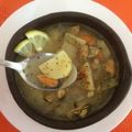 El cooksnap de Angélica cuando hizo Caldillo de choritos 🍵.