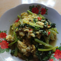 Cooksnap dari Rere Notalone untuk resep Tumis Telur Caisim / Sawi Hijau