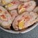 El cooksnap de Cristina Maldonado cuando hizo Sándwich de milanesa (en pan de chipá de roquefort).