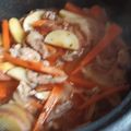 El cooksnap de María Alicia Viertel Correa cuando hizo Estofado de Cerdo.