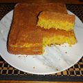 El cooksnap de Alejandra Perozo cuando hizo Pan de maíz dulce.