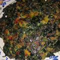 El cooksnap de Daniela Belén cuando hizo Tortilla de espinaca y zanahoria.