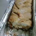 El cooksnap de Agüero Leti cuando hizo Budín de manzana.