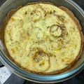 Cooksnap de Patrícia de Cássia quando cozinhou Quiche integral de alho poró.