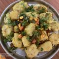 Monika Singhal का कुकस्नैप जब उन्होंने लौकी के वेजीटेबल खमण (Lauki ke vegetable khaman recipe in hindi) बनाया था।