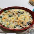 El cooksnap de Lourdes cuando hizo Espinacas con huevo y salsa bechamel Thermomix.
