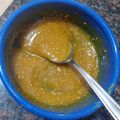 El cooksnap de Natalia Edith Augier cuando hizo Salsa de mostaza y miel (aderezo).