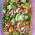 รูป Cooksnap ของ Bonus หัดทำกับข้าว เมื่อเขาทำ สะตอผัดกะปิกุ้งสด