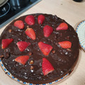 El cooksnap de Jacqueline Muñoz Franco cuando hizo Tarta de manzana y chocolate.