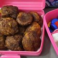 Cooksnap Intan Sofia semasa beliau membuat Cekodok Pisang Mudah.