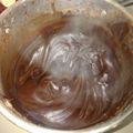 El cooksnap de Lizzie Aguirre cuando hizo Cubierta de Chocolate con Maizena.