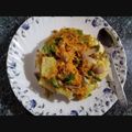 Meena Ramesh's cooksnap of when they made பிரட் வெஜிடபிள் உப்புமா.