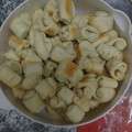 El cooksnap de Marta Quipildor cuando hizo Cuernitos de grasa.
