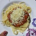 Cooksnap dari yosi fransiska untuk resep SPAGHETTI delmonte