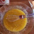 El cooksnap de Fernanda Santana cuando hizo Queque de chocolate fácil.