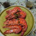 cupoftea's cooksnap of when they made BBQ King Prawns with 2 Dips.