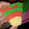 Cooksnap dari Lala cans untuk resep Bolu Kukus Rainbow (2 telur)