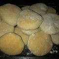 El cooksnap de graciela_gauna.🌹 cuando hizo Pan árabes o de pita.
