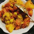 Annu jain का कुकस्नैप जब उन्होंने आलू गाजर की सब्जी (aloo gajar ki sabzi recipe in Hindi) बनाया था।