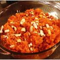 Radhika Goel का कुकस्नैप जब उन्होंने गाजर का हलवा (gajar ka halwa recipe in Hindi) बनाया था।