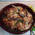 El cooksnap de Elena C cuando hizo Pollo al Horno （Como el de las pollerías）.