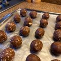 El cooksnap de Faus cuando hizo Trufas o bombones de chocolate 🍬.
